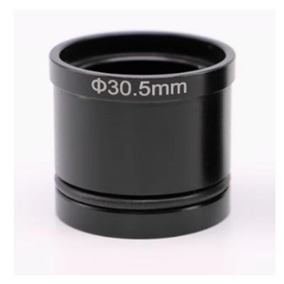 0.37X 0.5X 0.75X Focusable Microscope Electronic Eyepiece C Mount Adapter Lens to 23.2mm Interface for Camera(23.2mm to 30.5mm)