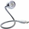 CARUTU USB Operated Flexible Neck Portable Lamp White or Warm White Lighting Metal for PC Computer,Laptop(Black) view 4