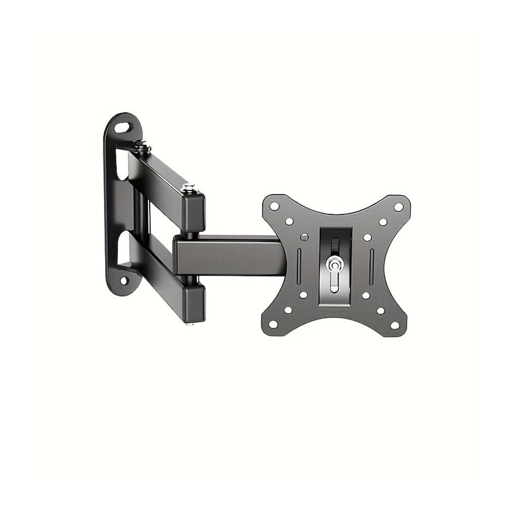 Arm Monitor, Full Motion TV Wall Mount for 10-26 Inch Flat & Curved Screens, Swivel Tilt Extend Monitor Arm Stand Adjustable