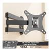 Arm Monitor, Full Motion TV Wall Mount for 10-26 Inch Flat & Curved Screens, Swivel Tilt Extend Monitor Arm Stand Adjustable view 4