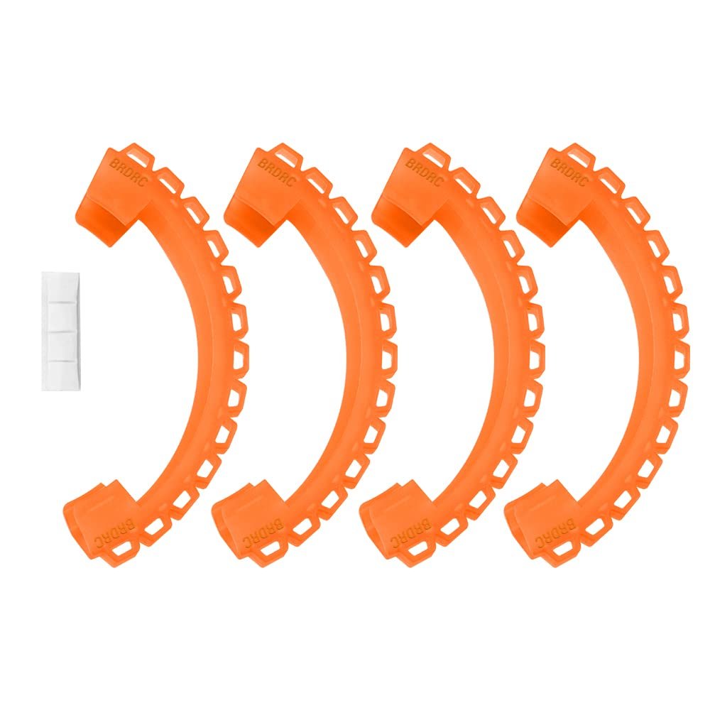 4Pcs Propeller Guard Circle Protective Ring for DJI Avata Drone Parts, Orange