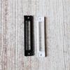 White Thick Version Plastic Bottom USB Charge Dock Port Bezel for iPod 5th Video 60gb 80gb, 6th Classic Thick 160gb USB Dock Port Bezel Bracket view 2
