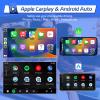 Android Car Stereo for Toyota Camry 2002 2003 2004 2005 2006 Radio Wireless Apple CarPlay Android Auto, Leadfan 9 Inch IPS Touch Screen Carmry Head Unit GPS WiFi Bluetooth FM Mirrorlink AHD Camera MIC view 3