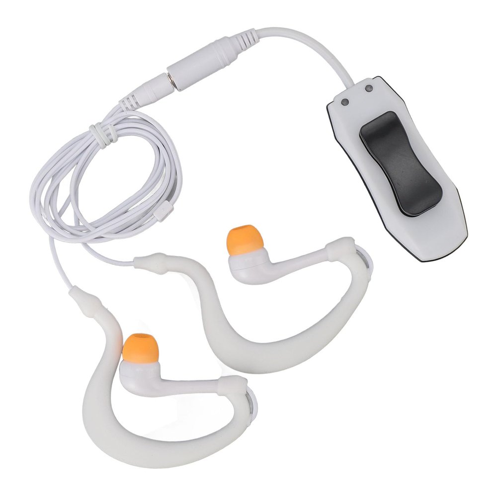 IPX8 MP3 Player, Music Player with Earphones for Surfing Swimming Water Sports, Built in Storage (8GB)