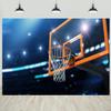 15x8ft Basketball Hoop Backdrop Indoor Basketball Court Stadium Spotlights Photography Background Basketball Theme Birthday Baby Shower Party Decorations Banner Portraits Photo Studio Props view 1