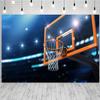 15x8ft Basketball Hoop Backdrop Indoor Basketball Court Stadium Spotlights Photography Background Basketball Theme Birthday Baby Shower Party Decorations Banner Portraits Photo Studio Props view 3