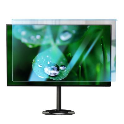 HHASLAOEP Hanging Type Anti Blue Light Screen Filter, Desktop Computer LED Monitor Panel,Computer Monitor Screen Protector,For Eyesight Protection,Fine Line Prevention(14"(16:9)(320 * 206mm))
