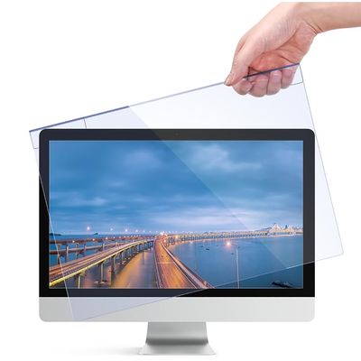 Hanging Type Anti Blue Light Screen Filter, Acrylic Computer Monitor Protection Board,Widescreen Monitor Frame Hanging Type,Relieve Eye Fatigue,For LED Display Screens Within 2cm Thickness(17" 5:4 354