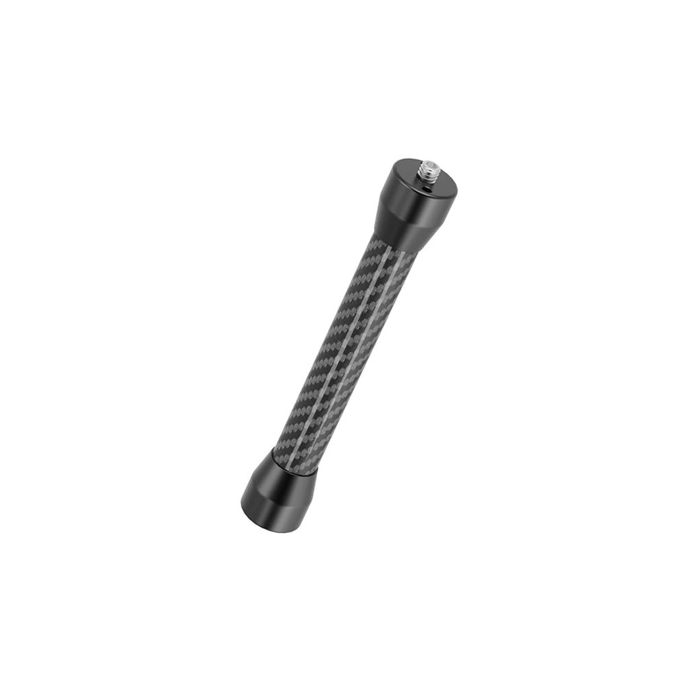 FEICHAO Helmet Extension Arm Pole Mount 1/4 ARRI-Standard Positioning Hole Compatible with Hero 13, OSMO 360, Action5Pro Sports Camera Accessories (1/4 Screw to 1/4 Thread,Medium)