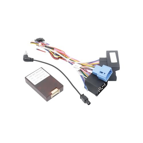 9 Inch Car Audio 2DIN Fascia Frame Adapter CD/DVD Player Dash Fitting Panel Frame Kit for BMW E46 1999-2005 (Cable Canbus A)