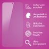 atFoliX Plastic Glass Protective Film compatible with Novey Pro K10, 9H Hybrid-Glass FX Screen Protector view 3