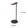 NOENNULL Headphone Stands Universal Aluminum Alloy Gaming Headset Holder Earphone Stand with Supporting Bar 10cm Base Earphone Display Earbuds Mount For All Headphones (Black) view 2