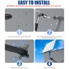 Satellite Internet Mount for V2, Satellite Internet Pole Mount, Weather Proof Roof Wall Mounting Kit for V2 view 3