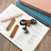 10PCS Reusable Cable Straps Leather Cord Organizer Clips Wire Ties Earphone USB Holder Travel Organizer Multipurpose Winders Holder Keeper Charging Power Cord USB Holder Snap Closure view 3