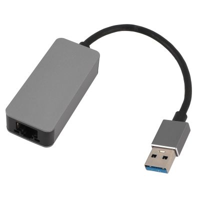 USB to Ethernet Adapter Aluminum Alloy for Gigabit Ethernet, Supports 10 100 1000 2500Mbps Network Standard for Laptop Tablet Phone Fast Data Transfer