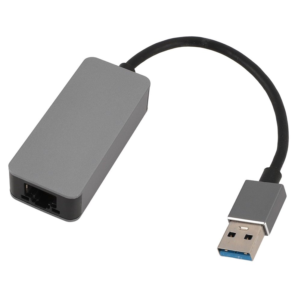 USB to Ethernet Adapter Aluminum Alloy for Gigabit Ethernet, Supports 10 100 1000 2500Mbps Network Standard for Laptop Tablet Phone Fast Data Transfer