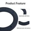 AUXBC 2Pcs 4 Inch Universal Fit ABS Car Stereo Speaker Spacers, Black Plastic Speaker Mounting Adaptor Bracket for Car Audio Boats Trucks RV view 4