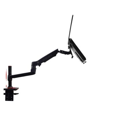 ADPVRLUQ Aluminum Alloy Desktop Extra Long Arm Dual-Purpose Laptop Monitor Stand Full Motion Laptop Stand 8012-T(DS-8012T-Black)