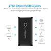 ROBAUN USB Switch Selector USB 3.0 2.0 Switcher 2 PC Port Sharing 4PCS 3PCS 2PCS Devices Compatible with Keyboard Mouse Printer Monitor Hub(USB2.0) view 2