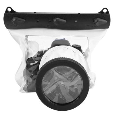 aqxreight Underwater Dving Case Bag 20M for DSLR Cameras White Completely Sealed Wa Camera BagCamera CaseCamera Diving CaseCamera Underwater CaseCamera Diving Bag