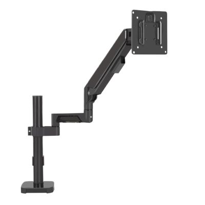 ADPVRLUQ Gas Spring Height Adjustable 14-32 Inch Screen Monitor Stand Arm Full Motion Desk Mount Computer Stand H3(H3B)