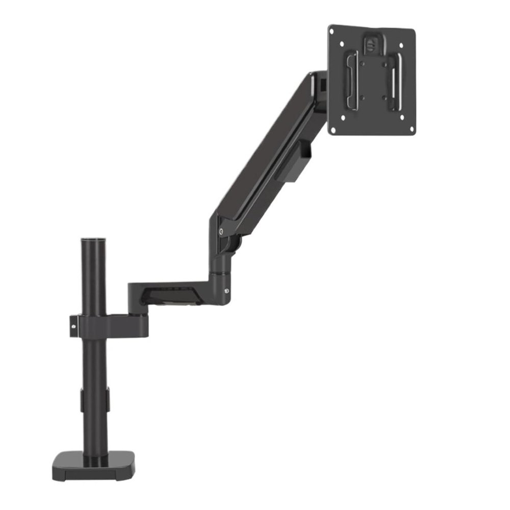 ADPVRLUQ Gas Spring Height Adjustable 14-32 Inch Screen Monitor Stand Arm Full Motion Desk Mount Computer Stand H3(H3B)