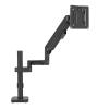 ADPVRLUQ Gas Spring Height Adjustable 14-32 Inch Screen Monitor Stand Arm Full Motion Desk Mount Computer Stand H3(H3B) view 1