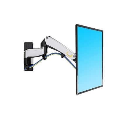 ADPVRLUQ F300 F450 F500 Full Motion Monitor Arm Wall Mount TV Bracket with Adjustable Gas Spring for 24"-60" LED LCD Monitors(F500 for 50-60in TV)