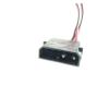 Wen ST Computer IDE Male to 2-Port DC 5.5 * 2.1 5.5mm x 2.1mm Converter Adapter Power Supply Cable 6.6A 12V 18AWG Wire 50cm view 4