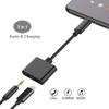 USB C Headphone Adapter Earphone 3.5mm Jack Compatible with Samsung Galaxy A26/A36/A56 5G, Charger Port Splitter Mic Support Hands-Free Type-C view 4