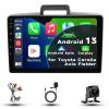 Car Radio Stereo for Toyota Corolla Axio Fielder 2015-2017, Android 13, 9" IPS Touch Screen Upgrade Dash Kit with Car-Play & Android Auto, GPS Navigation DSP SWC 5G WiFi Camera 8CORE 8+256GB view 1