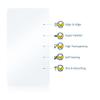 brotect 3D Curved Screen Protector Compatible with Philips GoGear Vibe SA4VBE08 2012 (2 Pack) - Full Screen Coverage view 2