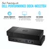 WD22TB4 Dell Thunderbolt 4 Dock 40Gbps USB-C/USB A - Dell Docking Station Dual Monitor with 180W, HDMI & DisplayPort Cable - Supports 4K Displays & Upto 3 Monitors (Renewed) view 3