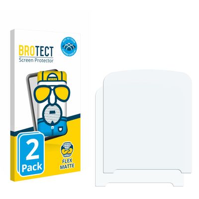 brotect 3D Curved Screen Protector Matte Compatible with Philips GoGear Vibe SA4VBE08 2012 (2 Pack) - Full Screen Coverage