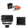 Memphis Audio SRX600.1V Mono 1-ohm 600 Watt Amplifier with 8GKIT 8-Gauge Amp Install Kit -AFS Fuse Holder and LL2BE 2-Channel Line Output Converter with Digital Bass Restoration view 1