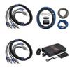 Kicker LX1300.7, Amp Install Kit (Includes RCAs), 4-Channels Full Range 125 Watt, 2-Channels 65 Watt & 700 Watt Subwoofer Channel (51LX13007) view 1
