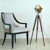 JAMSIBLE INDIA Handmade Brass Searchlight Wooden Tripod Nautical Modern Searchlight Home & Office Decorative view 1