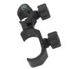 Data Collector Bracket Mount, Aluminum Alloy Portable GPS RTK Mount, Range Pole Cradle Bracket with Compass, Easy Installation Knob, Compatible with 70 90mm Controllers view 4