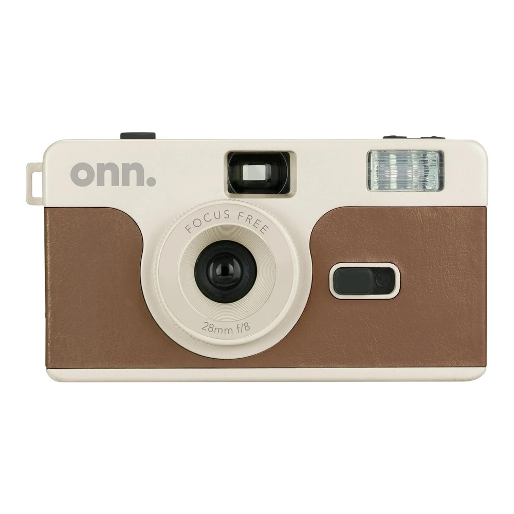 Onn. Reusable 35MM Film Camera (Brown)
