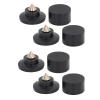 4 Sets Speaker Isolation Stand Feet Pad Shockproof Antislip Resonance Reducer for Turntable Amp CD DAC Recorder, Adjustable Height, Sturdy Aluminum Alloy, Easy Installation view 1