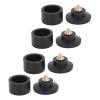 4 Sets Speaker Isolation Stand Feet Pad Shockproof Antislip Resonance Reducer for Turntable Amp CD DAC Recorder, Adjustable Height, Sturdy Aluminum Alloy, Easy Installation view 2