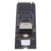 ANGGREK PCIe 3.0 M.2 MKey to SFF-8611 Adapter, System Expansion M.2 to Oculink SFF-8611 Host Adapter PCIe X4 for PCIe NVMe SSD view 3