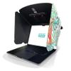 Laptop Sun Shade (L, Jungle), SunShader Eco, Recyclable Multi-Layered Cardboard Laptop Sun Shade for Working Outside & Privacy Screen - Patent 10963010 view 1