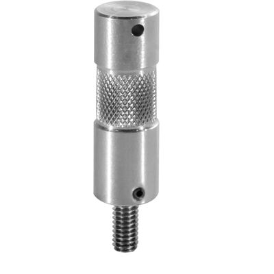 2 Inch Aluminum Baby Pin with 1/4 Inch Male Thread