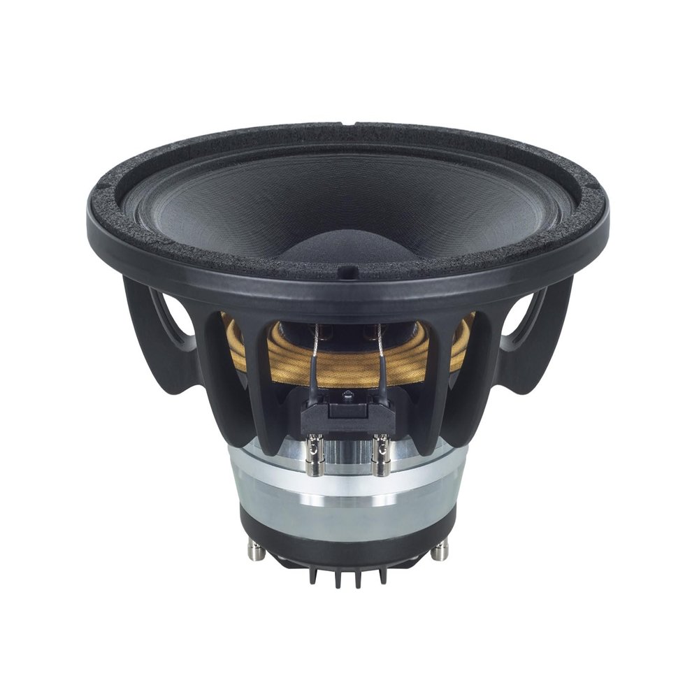 B&C Speakers 10CXN64 10-inch Neo Coaxial Speaker Mid Bass 8 Ohm LF 250 Wrms 500 Watts Pro Audio Car Motorcycle Speaker Component Driver Applications