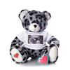 MBHB Digital Voice Recorder Stuffed Bear Ultrasound Tshirt w/20 Second Recorder, Capture Baby's Heartbeat During Pregnancy + Ultrasound for Baby Showers, Leopard