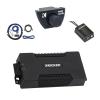 KICKER 48PXA4004 Waterproof 4 Channel Class D Tech 800 Watt Peak Dynamic Power Amplifier with Remote and Wiring Install Kit, Stereo Line Output Converter view 1