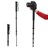 A 222 Aluminum Alloy Tripod Monopod Base, High Strength Magnesium Alloy Pin Tube, Anti Dust Locking System, International Standard Screw, for SLR Camera, Wear and view 3