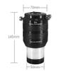 2 Inches 3X Barlow Lens Metal Focal Extender Lens Telescope Accessory 2 Groups 4 Pieces view 2