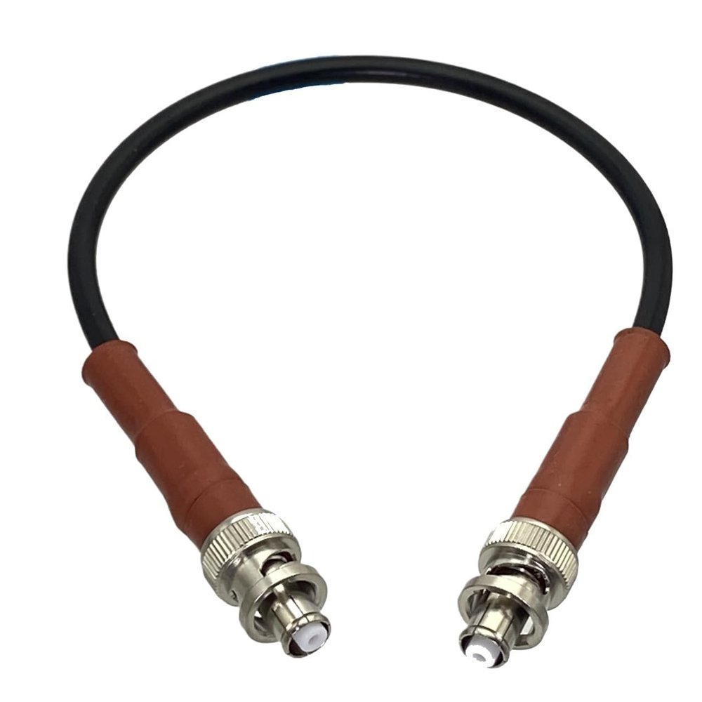 bodateng LIHUA 1Pcs RG58 SHV 5000V 5KV RP-BNC Male Ja-ck to RPBNC Male Ja-ck High Voltage Connector Coaxial Pigtail Cable 12inch~10M(2FT (60CM))